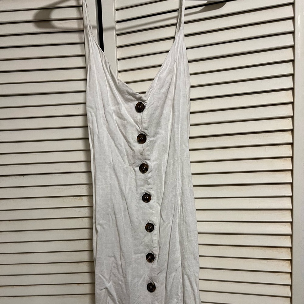 Mini white dress